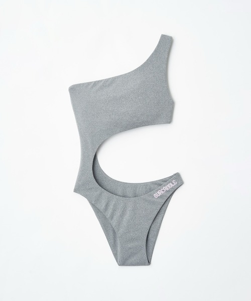 GUACAMOLE(ガカモレ)の「CUT OUT SWIM ONEPIECE(水着・レディース・ブラック/グレー/ピンク・M)」の4枚目の写真
