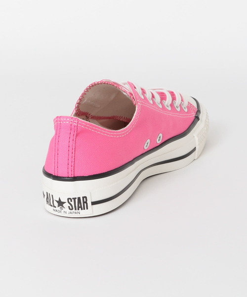 CONVERSE ALL STAR（コンバースオールスター）の「CONVERSE　CANVAS ALL STAR J OX（スニーカー・レディース・ピンク・24/24.5/23.5）」の3枚目の写真
