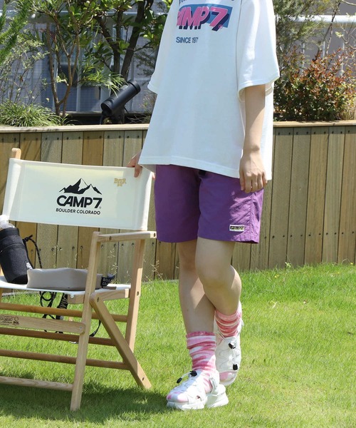 CAMP7(キャンプセブン)の「【CAMP7】カラーショーツ(その他パンツ・レディース・ブラック/オレンジ/パープル/グリーン・L/M)」の8枚目の写真