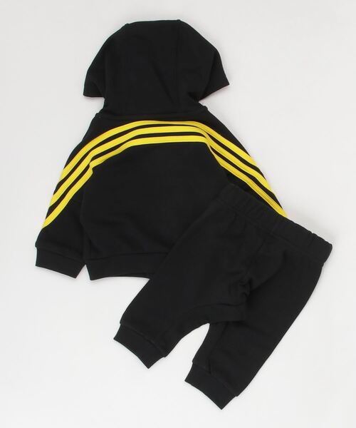 adidas ブラック イエロー ジャージ adidas（アディダス）の「adidas × Classic LEGO ジャケット&パンツ