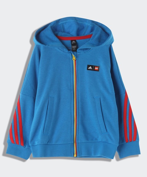 アディダス キッズ ジャケットセット 未使用タグ付き adidas 刺繍ロゴ ナイロンジャケット セットアップ