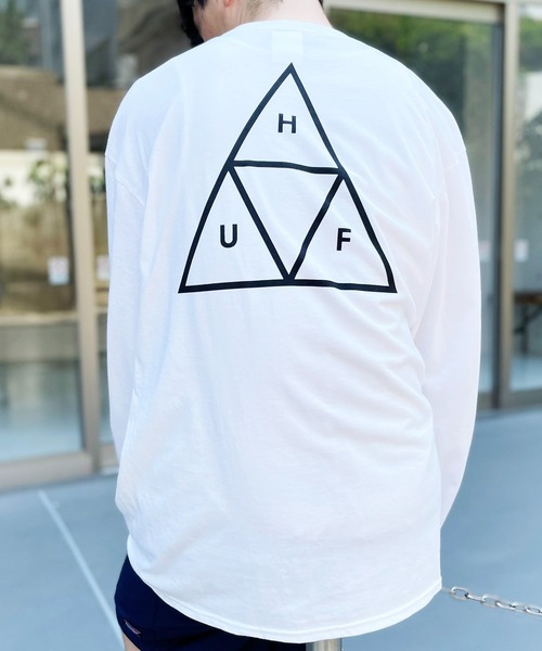 HUF(ハフ)の「【HUF】TS01935 HUF SET ロングTシャツ(Tシャツ/カットソー・メンズ・ブラック/ホワイト・L/XL/S/M/XXL)」の9枚目の写真