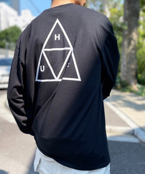 HUF(ハフ)の「【HUF】TS01935 HUF SET ロングTシャツ(Tシャツ/カットソー・メンズ・ブラック/ホワイト・L/XL/S/M/XXL)」の15枚目の写真