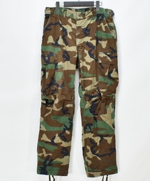 【ヴィンテージ古着】80's ミリタリー BDU ウッドランド迷彩 カーゴパンツ