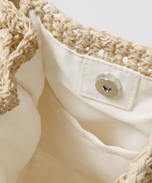 Andemiu(アンデミュウ)の「ペーパーキンチャクBAG123011(ショルダーバッグ・レディース・ブラウン/ベージュ/グレー系その他/パープル系その他・FREE)」の18枚目の写真