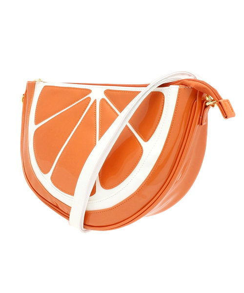 WEGO（ウィゴー）の「WEGO/フルーツ型ショルダーバッグ（ショルダーバッグ・レディース・イエロー/オレンジ・FREE）」の4枚目の写真