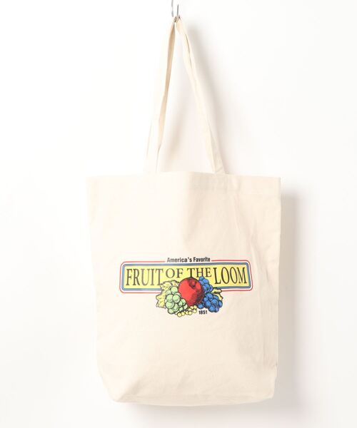 FRUIT OF THE LOOM(フルーツオブザルーム)の「【FRUIT OF THE LOOM】FFGS SOUVENIR TOTE BAG/トートバッグ(トートバッグ・メンズ・A/B/C/D/E/F/G/H/I・FREE)」の2枚目の写真