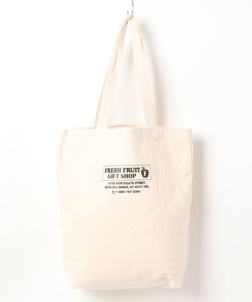 FRUIT OF THE LOOM(フルーツオブザルーム)の「【FRUIT OF THE LOOM】FFGS SOUVENIR TOTE BAG/トートバッグ(トートバッグ・メンズ・A/B/C/D/E/F/G/H/I・FREE)」の12枚目の写真