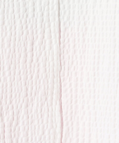 NOLLEY’S（ノーリーズ）の「リップルフレアスリーブブラウス（シャツ/ブラウス・レディース・ブラック/オフホワイト・38）」の4枚目の写真