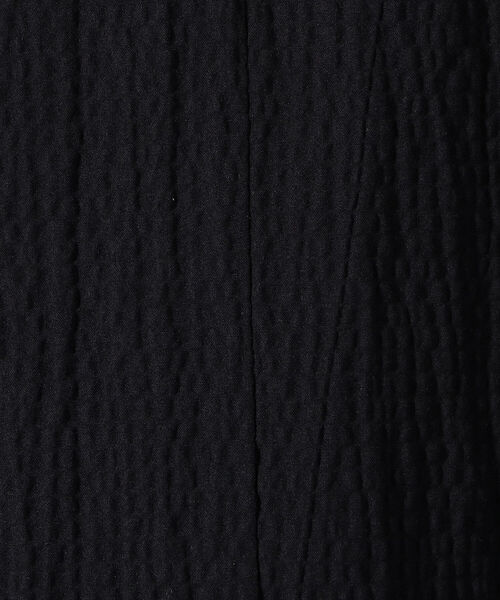 NOLLEY’S（ノーリーズ）の「リップルフレアスリーブブラウス（シャツ/ブラウス・レディース・ブラック/オフホワイト・38）」の5枚目の写真