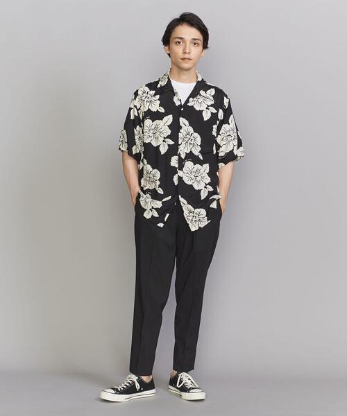 KONABAY HAWAII（コナベイハワイ）の「【別注】 ＜KONABAY HAWAII＞ BIG WEDNESDAY/アロハシャツ（シャツ/ブラウス・メンズ・ブラック/ネイビー/その他1・S/M/L）」の7枚目の写真