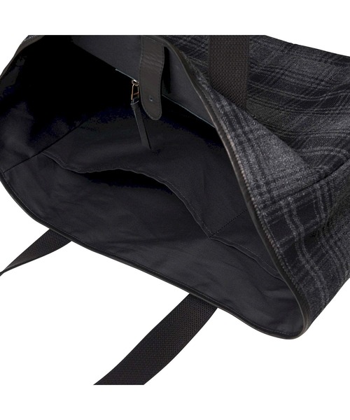 HYSTERIC GLAMOUR（ヒステリックグラマー）の「CIRCLED LOGO トートバッグ（トートバッグ・メンズ・チャコールグレー/レッド系その他/グリーン系その他・FREE）」の7枚目の写真