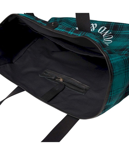 HYSTERIC GLAMOUR（ヒステリックグラマー）の「CIRCLED LOGO トートバッグ（トートバッグ・メンズ・チャコールグレー/レッド系その他/グリーン系その他・FREE）」の11枚目の写真