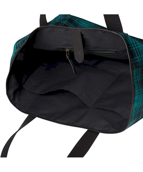 HYSTERIC GLAMOUR（ヒステリックグラマー）の「CIRCLED LOGO トートバッグ（トートバッグ・メンズ・チャコールグレー/レッド系その他/グリーン系その他・FREE）」の12枚目の写真