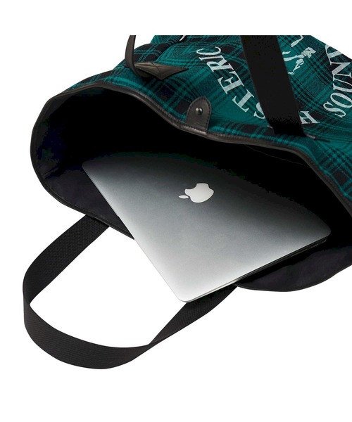 HYSTERIC GLAMOUR（ヒステリックグラマー）の「CIRCLED LOGO トートバッグ（トートバッグ・メンズ・チャコールグレー/レッド系その他/グリーン系その他・FREE）」の13枚目の写真