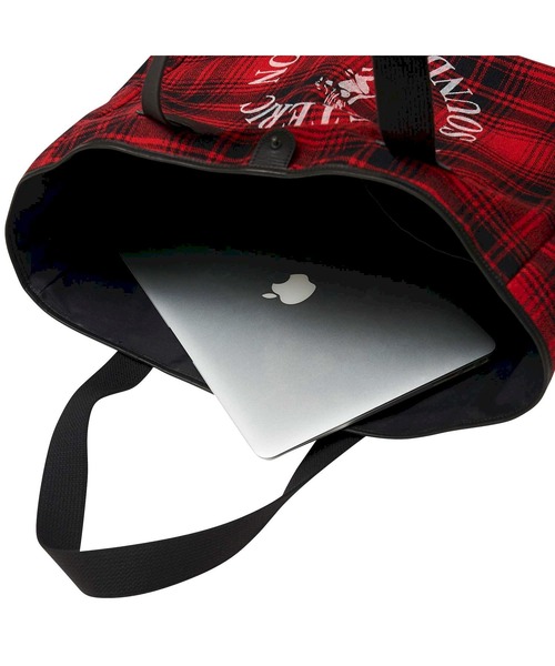 HYSTERIC GLAMOUR（ヒステリックグラマー）の「CIRCLED LOGO トートバッグ（トートバッグ・メンズ・チャコールグレー/レッド系その他/グリーン系その他・FREE）」の19枚目の写真