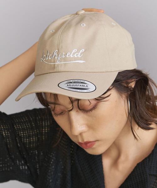 SOU&VEN（スーアンドヴェン）の「＜SOU&VEN＞ロゴ キャップ（キャップ・レディース・ブラック/ベージュ/ネイビー・FREE）」の2枚目の写真