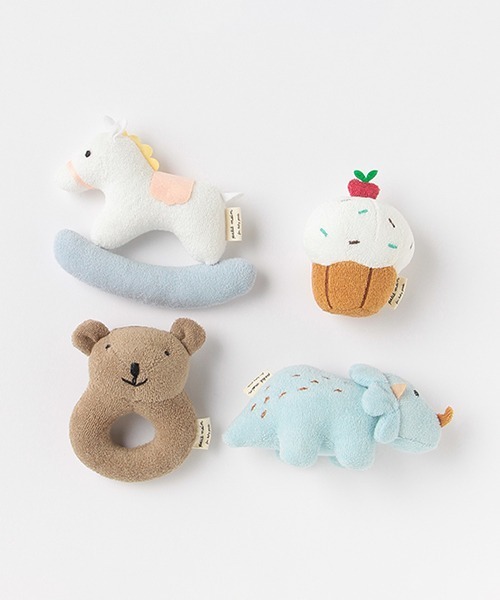 petit main（プティマイン）の「アソートモチーフラトル（その他ベビー用品・キッズ・アイボリー/ベージュ/モカ/ライトブルー・FREE）」の10枚目の写真