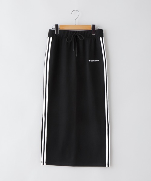 CONVERSE(コンバース)の「CONVERSE/コンバース サイドスリットラインタイトスカート(スカート・レディース・ブラック・M/L)」の13枚目の写真