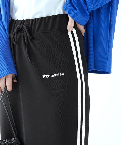 CONVERSE(コンバース)の「CONVERSE/コンバース サイドスリットラインタイトスカート(スカート・レディース・ブラック・M/L)」の22枚目の写真