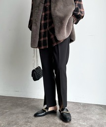 【WEB限定】フロントスリットパンツ