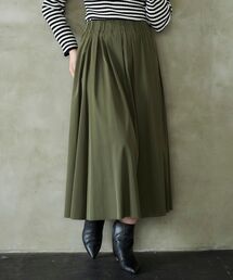 le.coeur blanc | リバーシブルタフタギャザースカート(スカート)