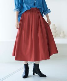 le.coeur blanc | リバーシブルタフタギャザースカート(スカート)