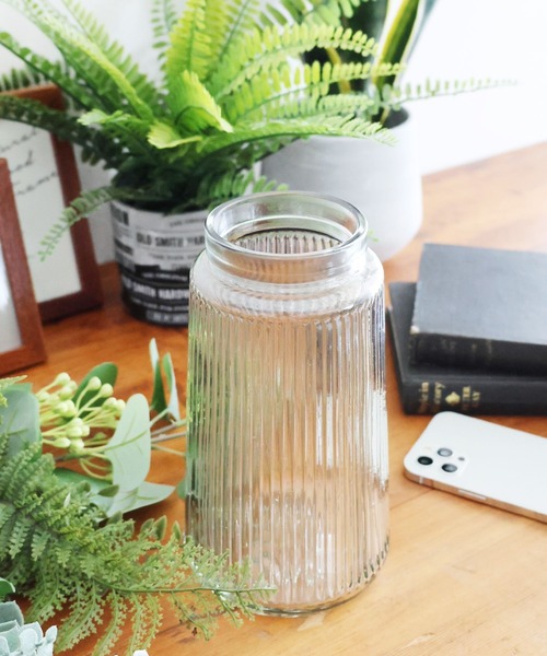 オリジナルガラスベース/容量1340ml（フラワーベース）｜niko and