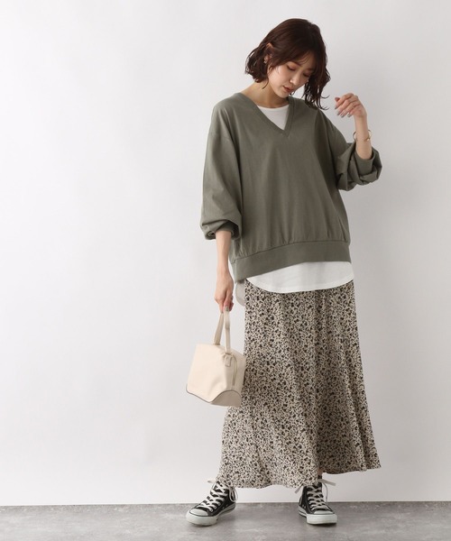 GLOBAL WORK（グローバルワーク）の「マーメイドフレアスカート