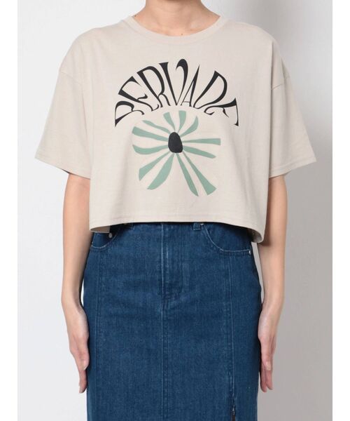 EMODA（エモダ）の「アイコンモチーフTシャツ（Tシャツ/カットソー・レディース・ホワイト/ブラック/ブラウン・FREE）」の10枚目の写真