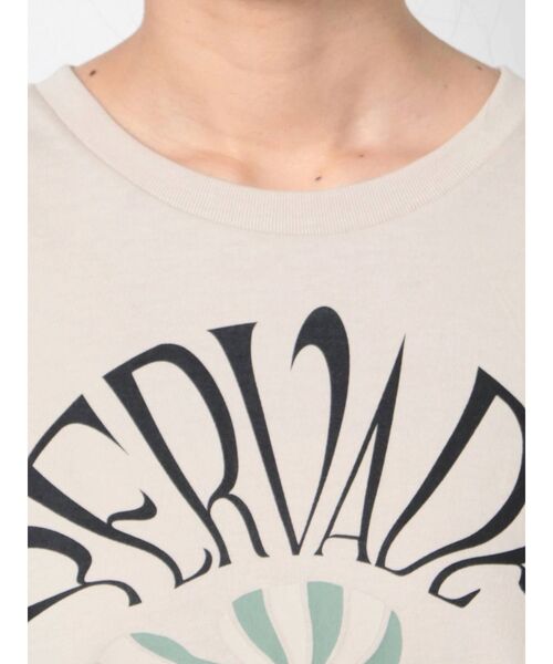 EMODA（エモダ）の「アイコンモチーフTシャツ（Tシャツ/カットソー・レディース・ホワイト/ブラック/ブラウン・FREE）」の5枚目の写真