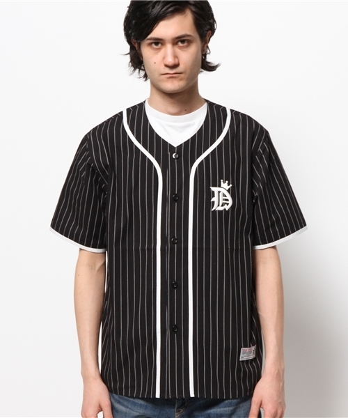 DOUBLE STEAL（ダブルスティール）の「Baseball Shirt（シャツ/ブラウス・メンズ・ブラック系その他/チャコール・MEDIUM/X-LARGE/LARGE）」の15枚目の写真