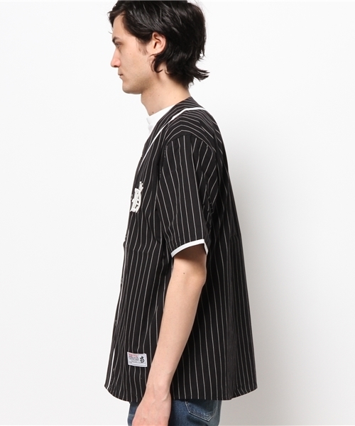 DOUBLE STEAL（ダブルスティール）の「Baseball Shirt（シャツ/ブラウス・メンズ・ブラック系その他/チャコール・MEDIUM/X-LARGE/LARGE）」の16枚目の写真