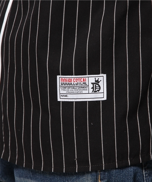 DOUBLE STEAL（ダブルスティール）の「Baseball Shirt（シャツ/ブラウス・メンズ・ブラック系その他/チャコール・MEDIUM/X-LARGE/LARGE）」の8枚目の写真