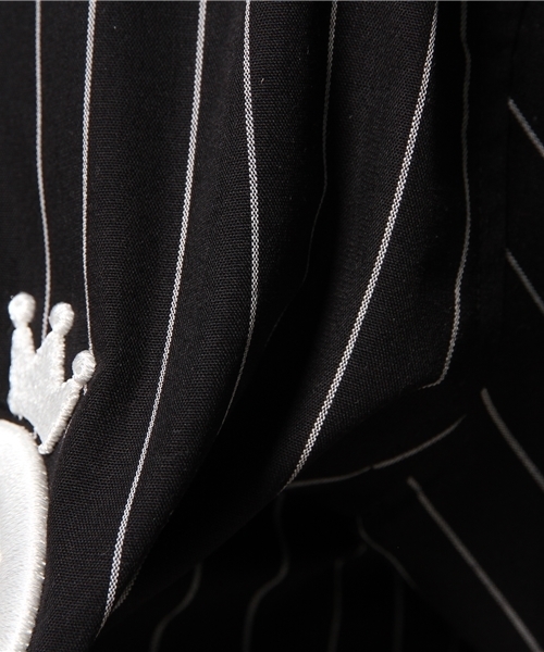 DOUBLE STEAL（ダブルスティール）の「Baseball Shirt（シャツ/ブラウス・メンズ・ブラック系その他/チャコール・MEDIUM/X-LARGE/LARGE）」の11枚目の写真