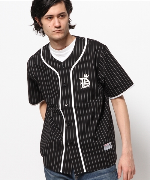 DOUBLE STEAL（ダブルスティール）の「Baseball Shirt（シャツ/ブラウス・メンズ・ブラック系その他/チャコール・MEDIUM/X-LARGE/LARGE）」の12枚目の写真