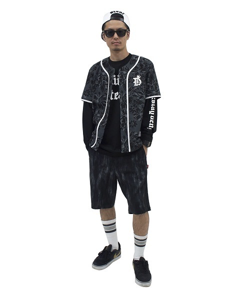 DOUBLE STEAL（ダブルスティール）の「Baseball Shirt（シャツ/ブラウス・メンズ・ブラック系その他/チャコール・MEDIUM/X-LARGE/LARGE）」の6枚目の写真