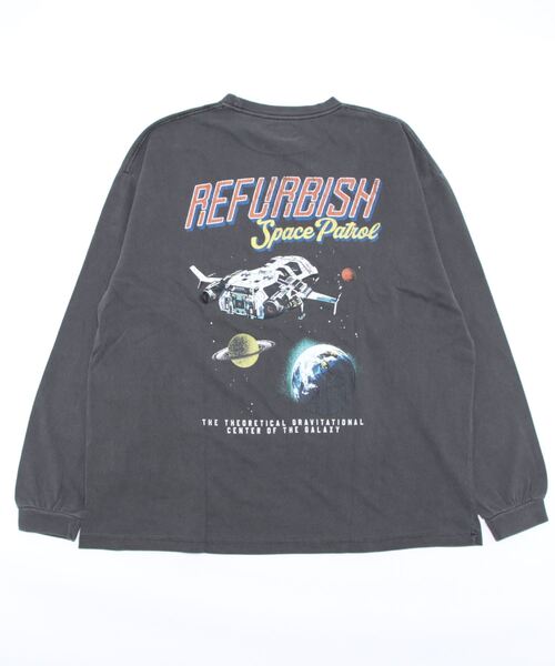 Right-on（ライトオン）の「【Refurbish】バイカーロンＴ（Tシャツ/カットソー・メンズ・ブラック×グレー/ブラック×ホワイト/ブラック・XL/M/S/L）」の6枚目の写真