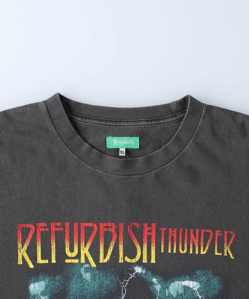 Right-on（ライトオン）の「【Refurbish】バイカーロンＴ（Tシャツ/カットソー・メンズ・ブラック×グレー/ブラック×ホワイト/ブラック・XL/M/S/L）」の10枚目の写真