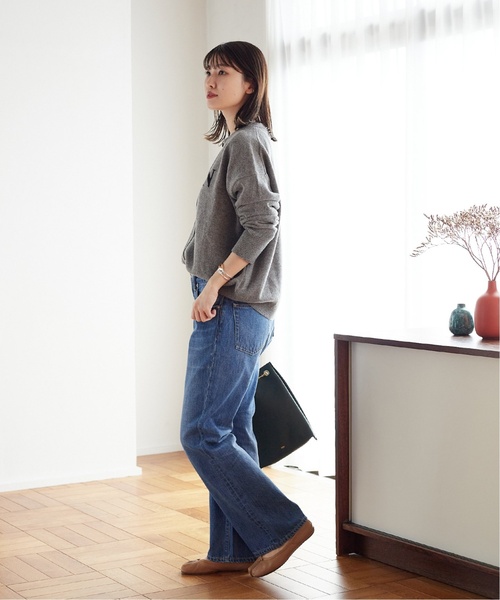 JOURNAL STANDARD(ジャーナルスタンダード)の「《追加2》インターシャニットカーディガン(カーディガン/ボレロ・レディース・ブラック/チャコールグレー・FREE)」の14枚目の写真