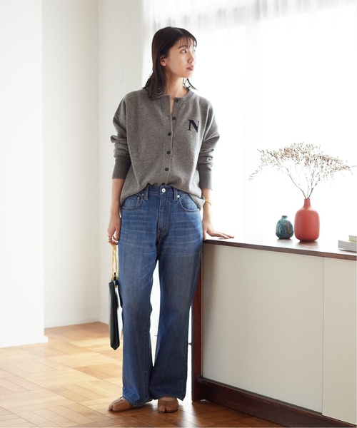 JOURNAL STANDARD(ジャーナルスタンダード)の「《追加2》インターシャニットカーディガン(カーディガン/ボレロ・レディース・ブラック/チャコールグレー・FREE)」の15枚目の写真