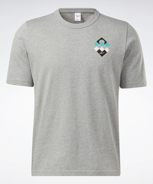 Reebok(リーボック)の「クラシックス ウィンター Tシャツ / Classics Winter T-Shirt(Tシャツ/カットソー・メンズ・ブラック/ホワイト/グレー・MEDIUM/XXX-LARGE/SMALL/X-LARGE/LARGE/XX-LARGE/X-SMALL)」の1枚目の写真