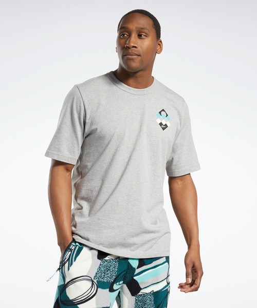Reebok(リーボック)の「クラシックス ウィンター Tシャツ / Classics Winter T-Shirt(Tシャツ/カットソー・メンズ・ブラック/ホワイト/グレー・MEDIUM/XXX-LARGE/SMALL/X-LARGE/LARGE/XX-LARGE/X-SMALL)」の10枚目の写真
