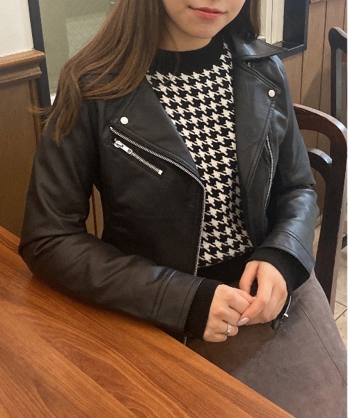 TORTE(トルテ)の「ライダースジャケット(ライダースジャケット・レディース・ブラック・FREE)」の9枚目の写真