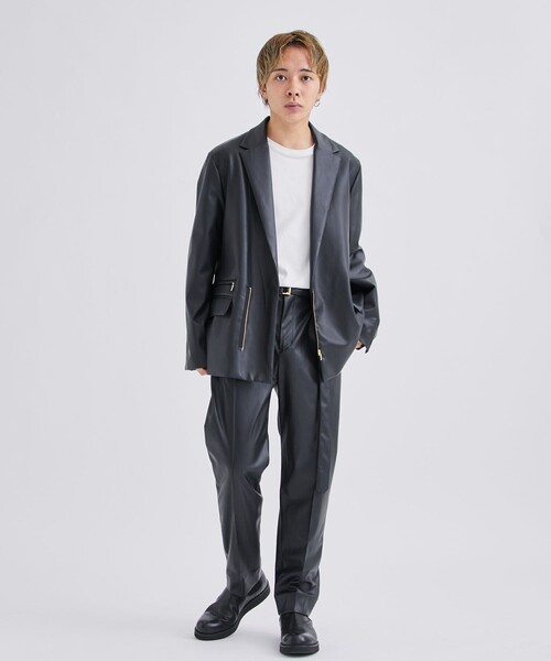 クルニ　ジャケット CULLNI ジャケット テーラードジャケット 「別注」 DOUBLE ZIP