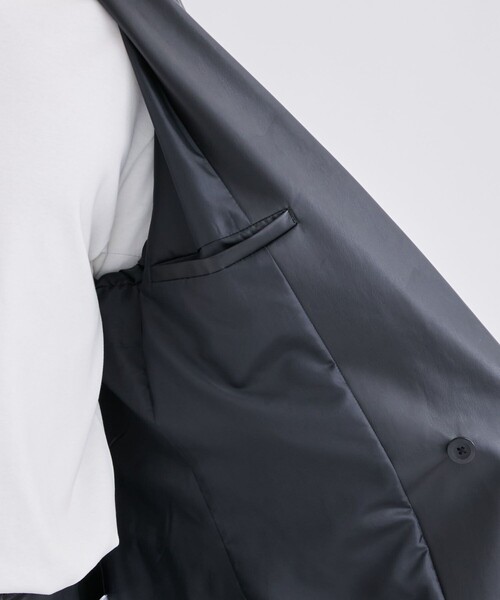 CULLNI（クルニ）の「STUDIOUS別注 ZIP JKT ROYAL LEATHER（テーラードジャケット・メンズ・ブラック・1/2）」の5枚目の写真