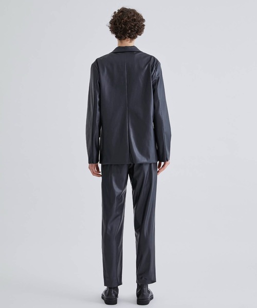 CULLNI（クルニ）の「STUDIOUS別注 ZIP JKT ROYAL LEATHER（テーラードジャケット・メンズ・ブラック・1/2）」の21枚目の写真