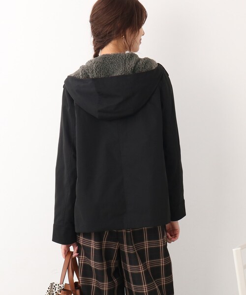 DRESKIP(ドレスキップ)の「◆【撥水】長く着られるアウターはこれ!ボアライナ-付きマウンテンパーカー(ブルゾン・レディース・サンドベージュ/カーキ/ブラック・02/03/04)」の19枚目の写真