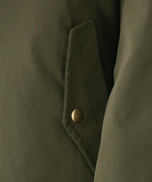 DRESKIP(ドレスキップ)の「◆【撥水】長く着られるアウターはこれ!ボアライナ-付きマウンテンパーカー(ブルゾン・レディース・サンドベージュ/カーキ/ブラック・02/03/04)」の4枚目の写真