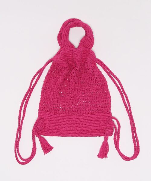 kaorinomori（カオリノモリ）の「kaorinomori ×c-cie KNAP SUCK / カオリノモリ（トートバッグ・レディース・ネイビー/ピンク・ONE SIZE）」の13枚目の写真